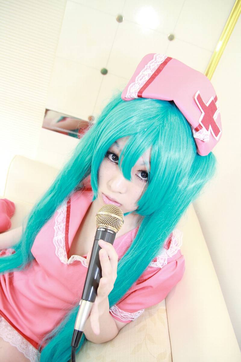 [Cosplay] Vocaloid Sexy Nurse Hatsune Miku